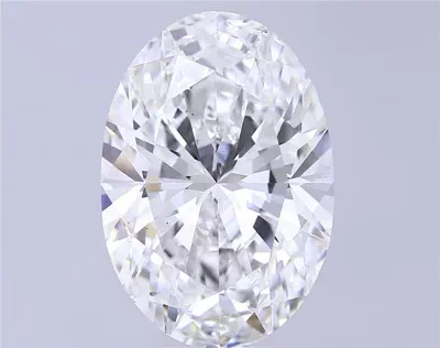 10.11ct F VS2 Rare Carat Ideal Cut Oval Lab Grown Diamond