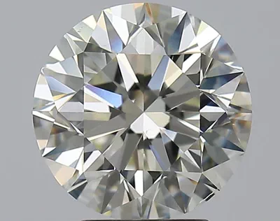 3.50ct K SI1 Excellent Cut Round Diamond
