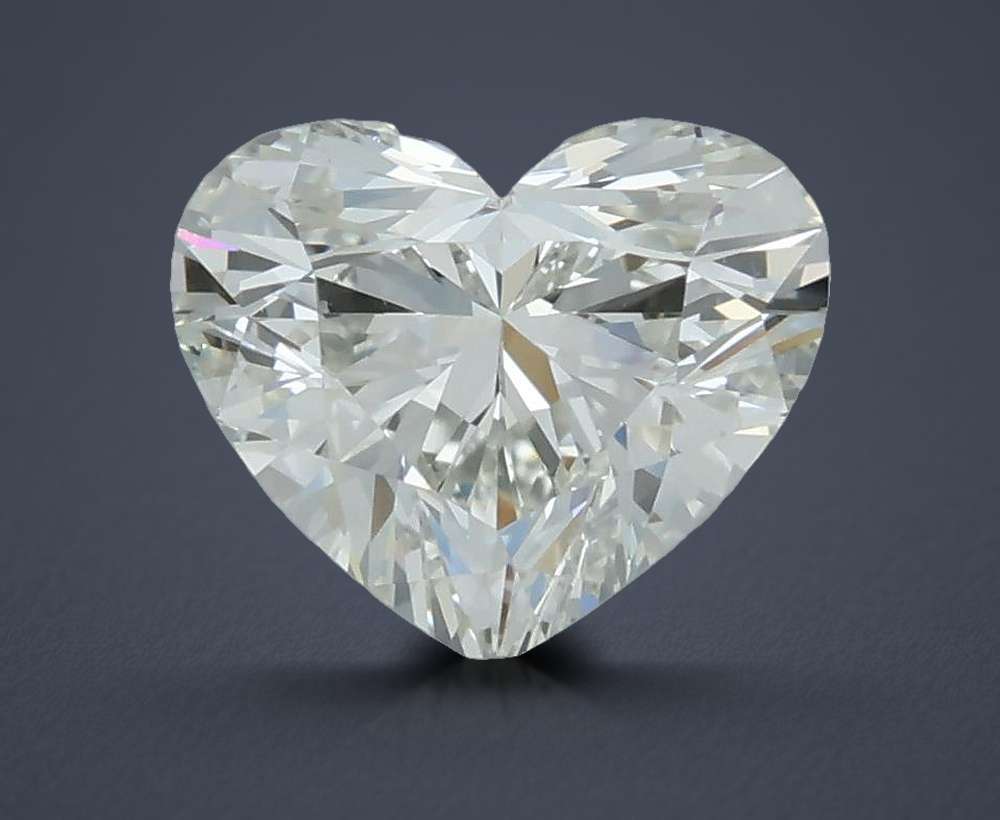 0.76ct J VS2 Rare Carat Ideal Cut Heart Diamond