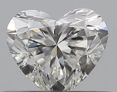 0.41ct I SI1 Rare Carat Ideal Cut Heart Diamond