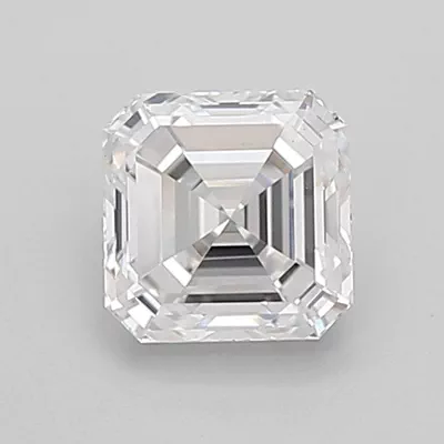 1.00ct D VS1 Very Good Cut Asscher Lab Grown Diamond
