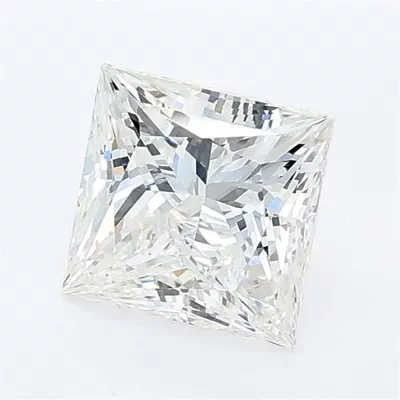 1.09ct E VVS2 Rare Carat Ideal Cut Princess Lab Grown Diamond