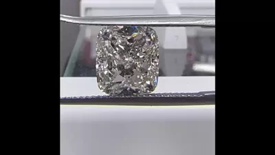 5.01ct K SI2 Very Good Cut Cushion Diamond