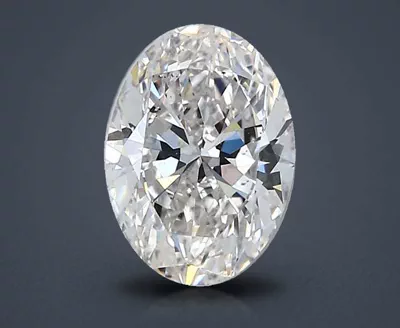 1.05ct I VS2 Rare Carat Ideal Cut Oval Diamond