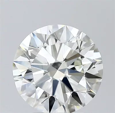 3.01ct J VS1 Rare Carat Ideal Cut Round Diamond