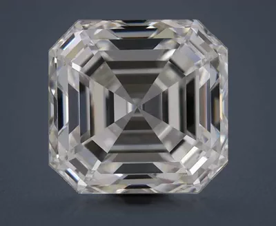0.95ct F VVS1 Rare Carat Ideal Cut Asscher Diamond