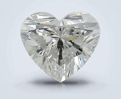 2.90ct G VS2 Rare Carat Ideal Cut Heart Lab Grown Diamond