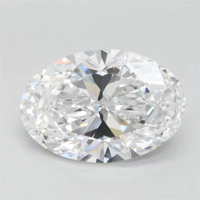 1.47ct D VVS1 Rare Carat Ideal Cut Oval Lab Grown Diamond