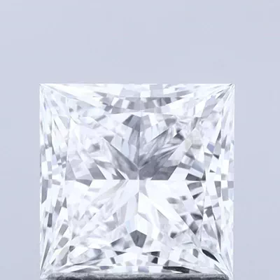 1.52ct E VVS2 Rare Carat Ideal Cut Princess Lab Grown Diamond