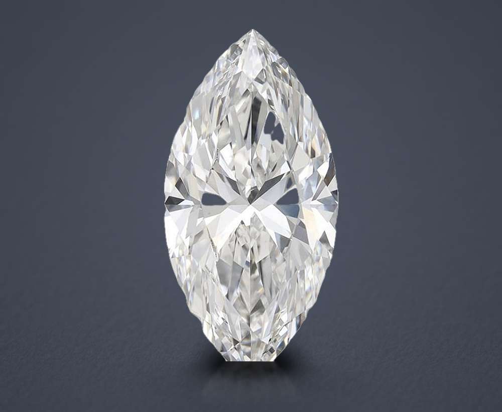7.06ct F VS1 Rare Carat Ideal Cut Marquise Lab Grown Diamond