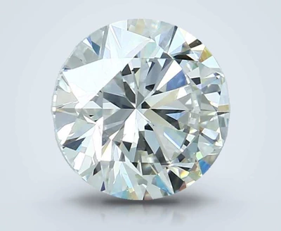 3.01ct I VS2 Rare Carat Ideal Cut Round Diamond