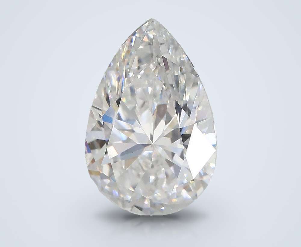 2.03ct E VS1 Rare Carat Ideal Cut Pear Lab Grown Diamond