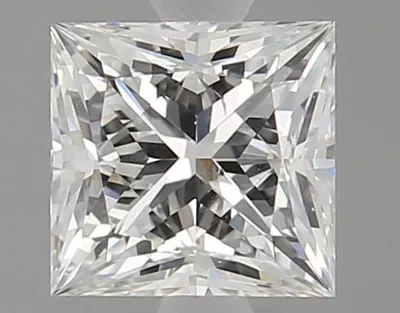 0.59ct H SI1 Very Good Cut Princess Diamond