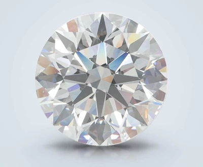 4.06ct D VS1 Rare Carat Ideal Cut Round Lab Grown Diamond