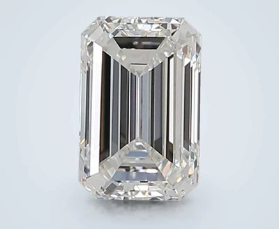 1.24ct E VVS2 Rare Carat Ideal Cut Emerald Lab Grown Diamond