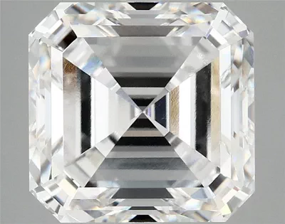 7.02ct E VVS2 Very Good Cut Asscher Lab Grown Diamond