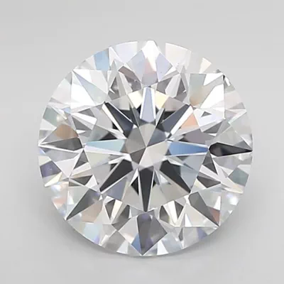 2.42ct F VS1 Rare Carat Ideal Cut Round Lab Grown Diamond