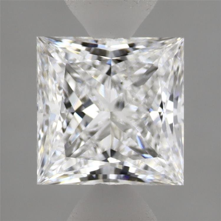 1.57ct E VVS2 Very Good Cut Princess Lab Grown Diamond