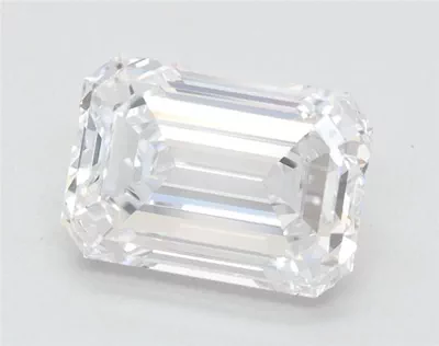 1.53ct D VVS1 Rare Carat Ideal Cut Emerald Lab Grown Diamond