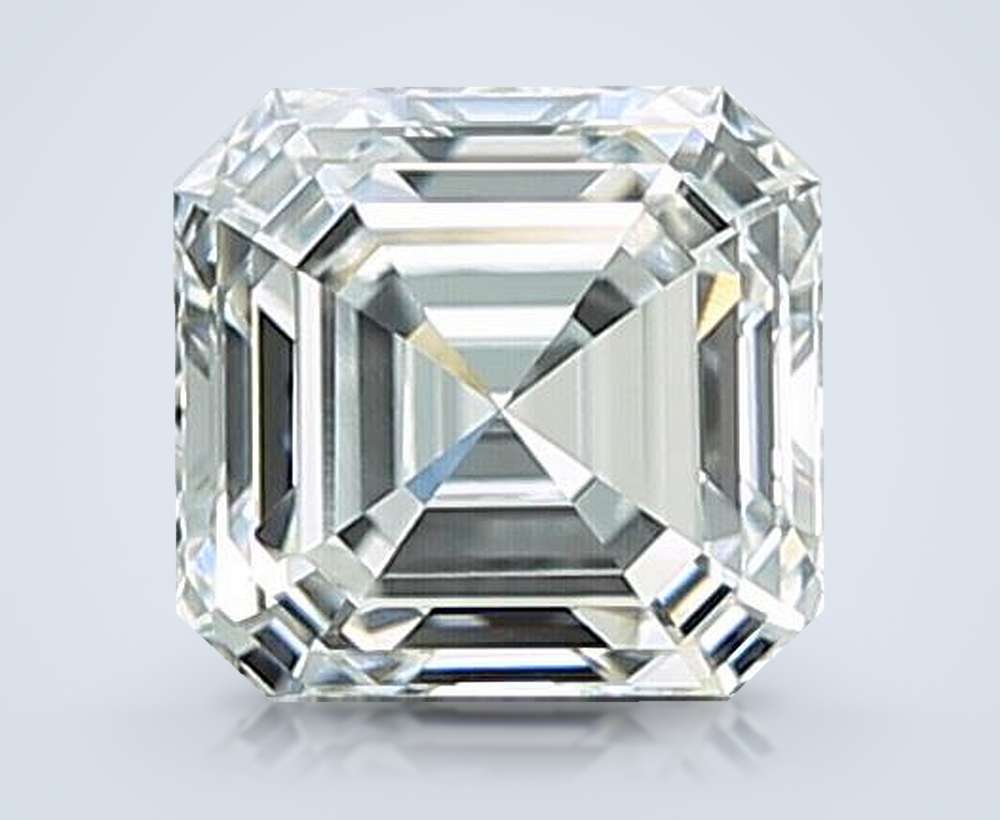1.10ct E VVS1 Rare Carat Ideal Cut Asscher Lab Grown Diamond