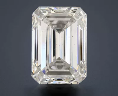 15.11ct G SI1 Rare Carat Ideal Cut Emerald Lab Grown Diamond