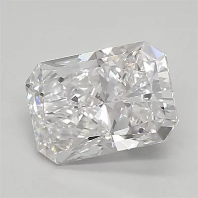 0.91ct D VS1 Very Good Cut Radiant Lab Grown Diamond