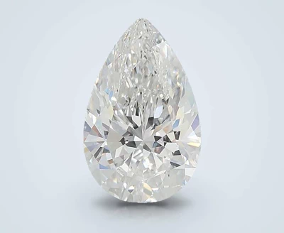 3.06ct E VS2 Rare Carat Ideal Cut Pear Lab Grown Diamond
