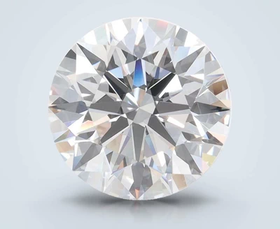 4.06ct D VVS2 Rare Carat Ideal Cut Round Lab Grown Diamond