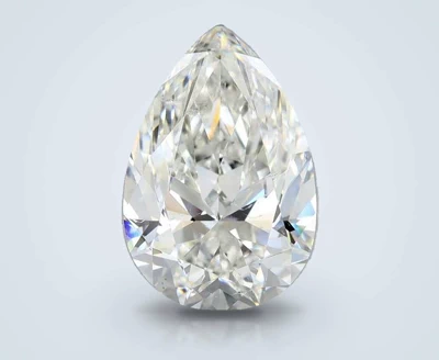 4.50ct H SI2 Rare Carat Ideal Cut Pear Diamond