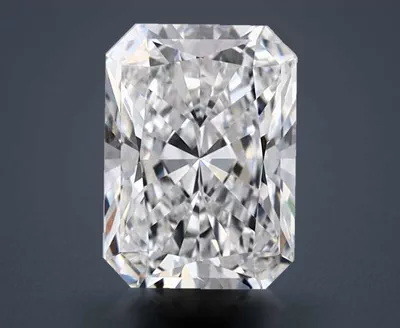 1.55ct D VS1 Rare Carat Ideal Cut Radiant Lab Grown Diamond