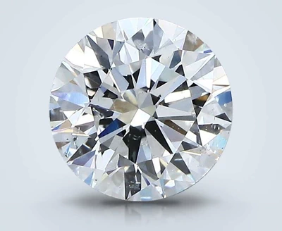 2.01ct E SI2 Rare Carat Ideal Cut Round Diamond