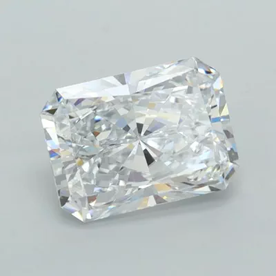 1.81ct E VVS2 Rare Carat Ideal Cut Radiant Lab Grown Diamond