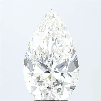 5.65ct G VS1 Rare Carat Ideal Cut Pear Lab Grown Diamond