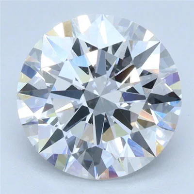 2.01ct F VS2 Rare Carat Ideal Cut Round Lab Grown Diamond