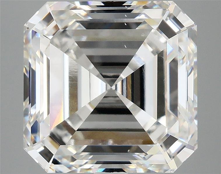 7.04ct F VS1 Excellent Cut Asscher Lab Grown Diamond