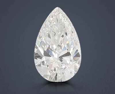 10.05ct F VVS2 Rare Carat Ideal Cut Pear Lab Grown Diamond