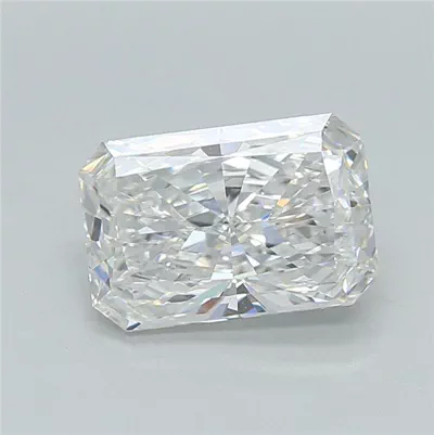 2.03ct F VVS2 Rare Carat Ideal Cut Radiant Lab Grown Diamond