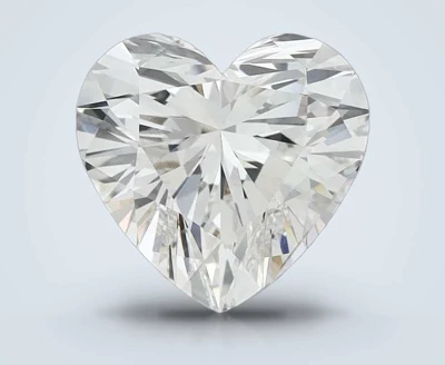 4.56ct F VVS2 Rare Carat Ideal Cut Heart Lab Grown Diamond