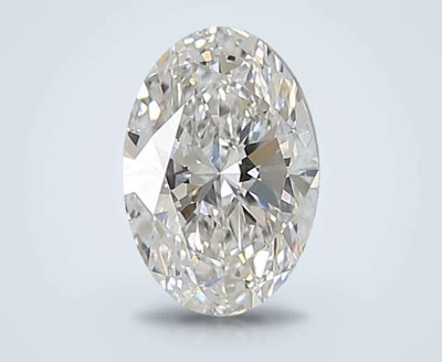 0.96ct E VS2 Rare Carat Ideal Cut Oval Lab Grown Diamond