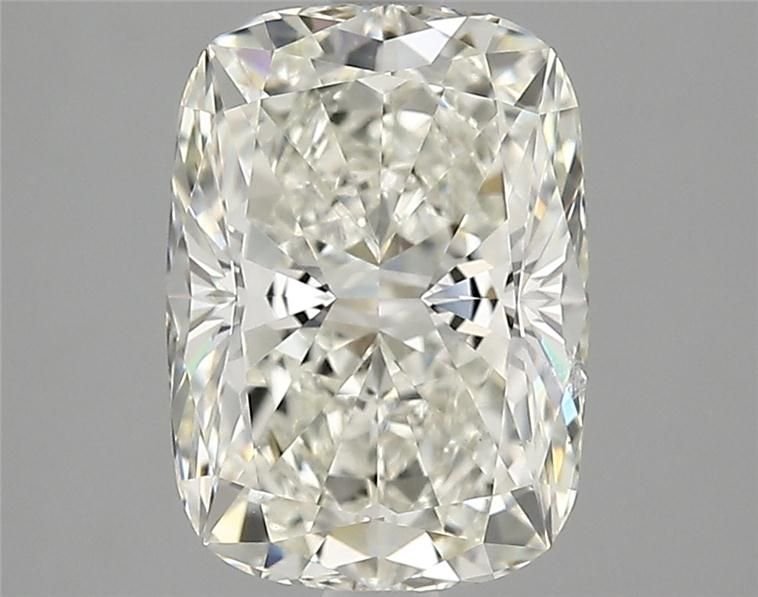 3.03ct J SI2 Rare Carat Ideal Cut Cushion Diamond