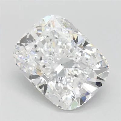 2.08ct D VVS1 Rare Carat Ideal Cut Cushion Lab Grown Diamond