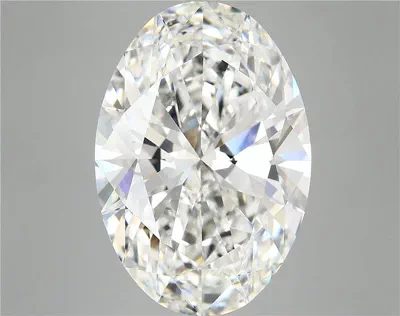 12.05ct F VVS2 Rare Carat Ideal Cut Oval Lab Grown Diamond