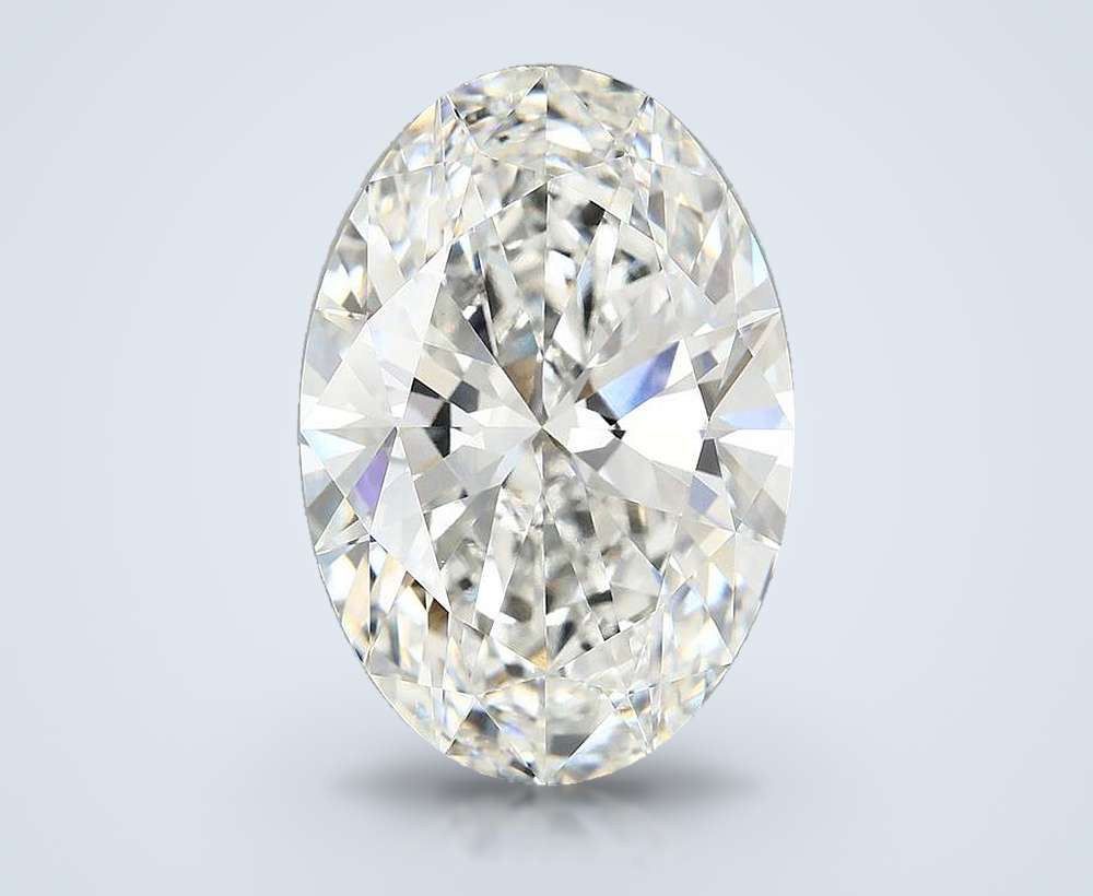12.05ct F VVS2 Rare Carat Ideal Cut Oval Lab Grown Diamond
