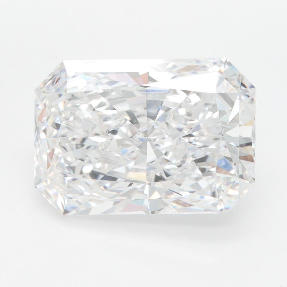 3.08ct D VVS2 Rare Carat Ideal Cut Radiant Lab Grown Diamond