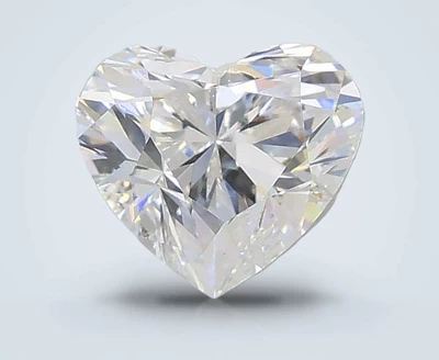 1.00ct D VS2 Very Good Cut Heart Lab Grown Diamond