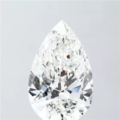 14.05ct G VVS2 Rare Carat Ideal Cut Pear Lab Grown Diamond