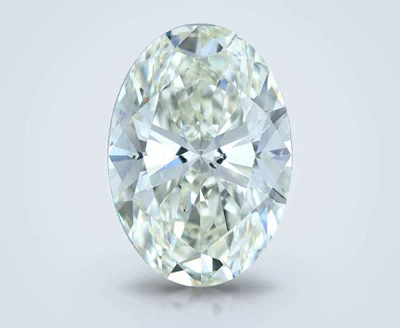 3.50ct I SI1 Rare Carat Ideal Cut Oval Diamond