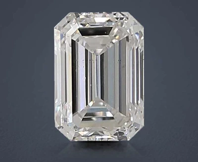 0.92ct E VS2 Very Good Cut Emerald Lab Grown Diamond