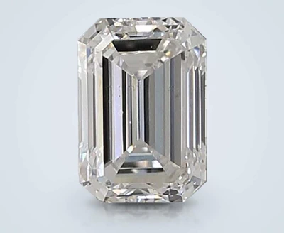0.92ct E VS2 Very Good Cut Emerald Lab Grown Diamond