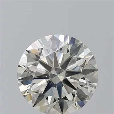 3.01ct J SI2 Ideal Cut Round Diamond